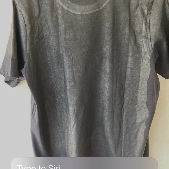 Diesel waxed cotton t shirt - Picture 2 of 2